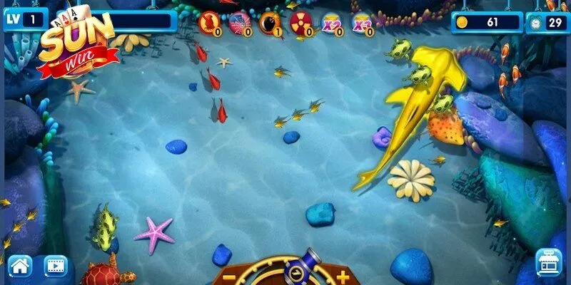 Hình ảnh cùng hiệu ứng đại dương sống động rất cuốn hút