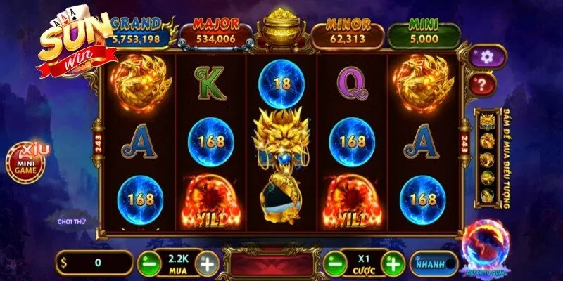 Nổ Hũ Đổi Thưởng - Bí Quyết Quay Hũ Và Top Game Nên Chơi 3 Sunwin Kho báu tứ linh là tựa game lấy cảm hứng từ Long, Lân, Quy, Phụng