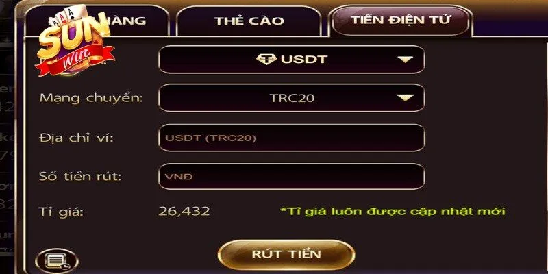 Hoàn tất đơn yêu cầu rút tiền và chờ xử lý trong vòng vài giây