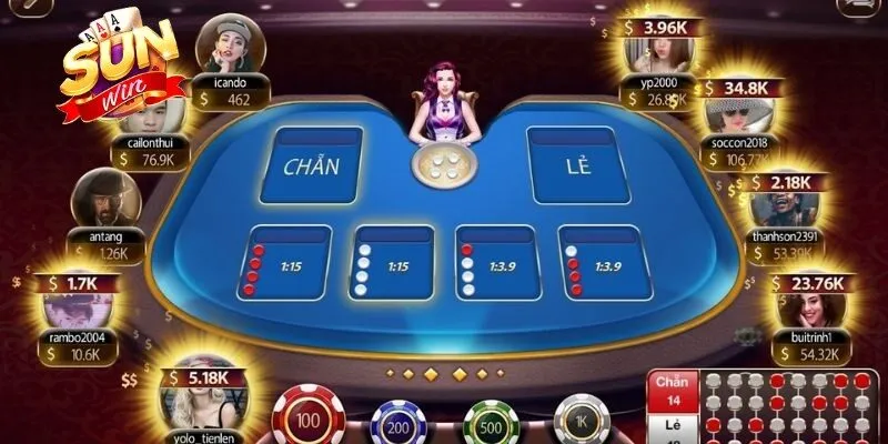 Trong game Xóc Đĩa phiên bản mới lạ có luật đơn giản nhất